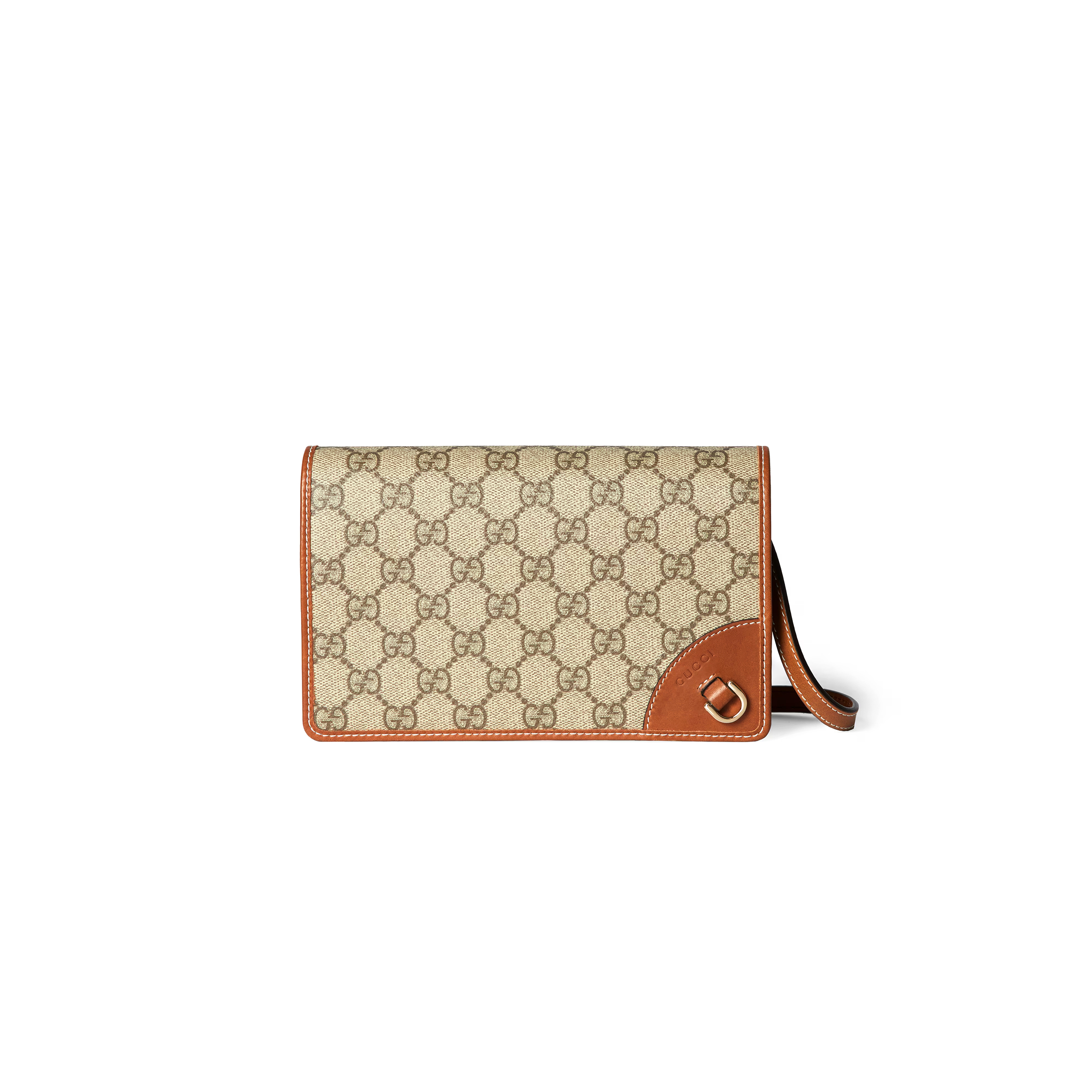 GUCCI GG EMBLEM SUPER MINI SHOULDER BAG 820688 (20*12.5*5cm) GUCCI GG EMBLEM SUPER MINI SHOULDER BAG 820688 (20*12.5*5cm)